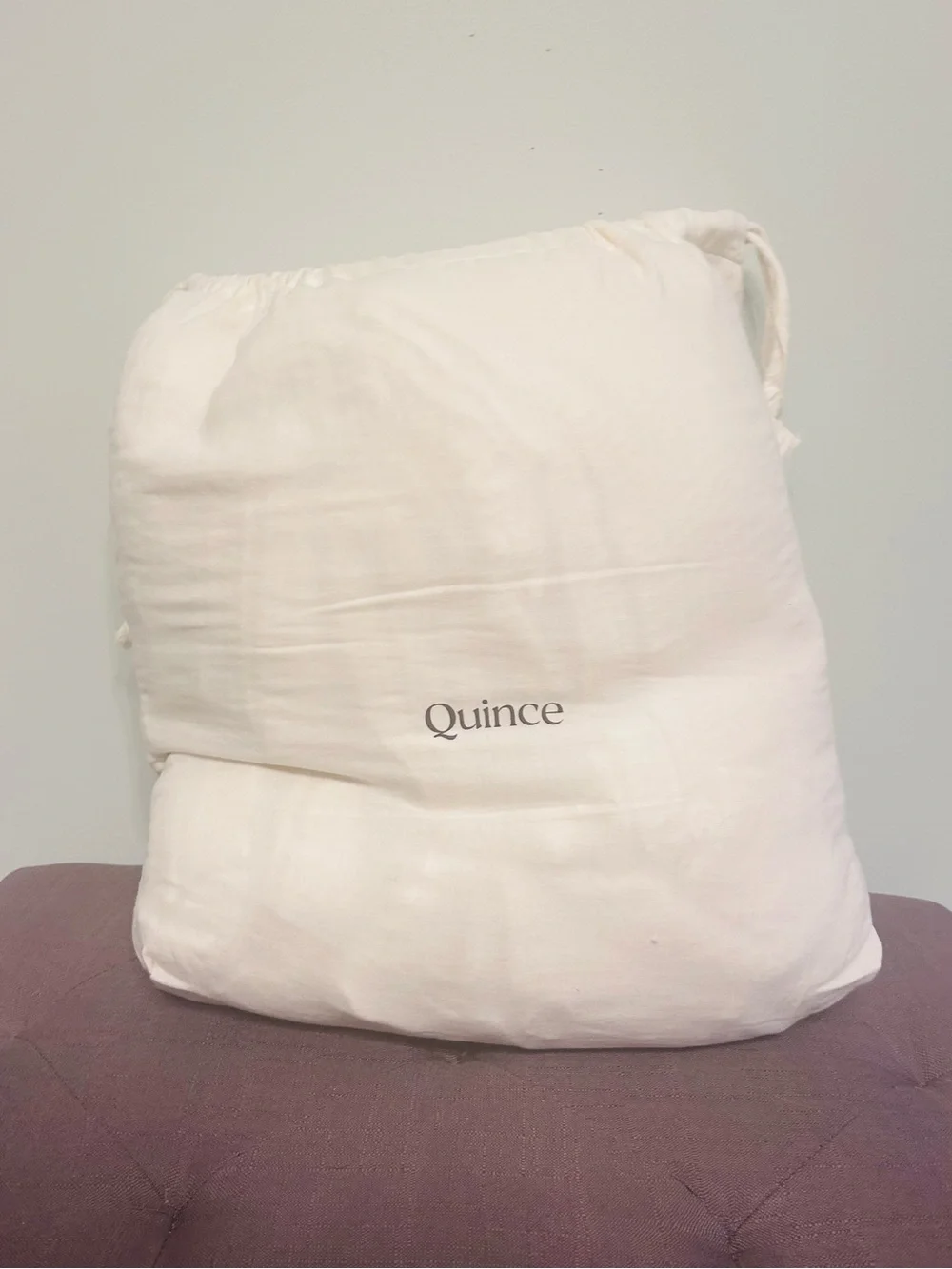 NWT Quince Undyed Organic Cotton Gauze Duvet Cover and Sham Set!